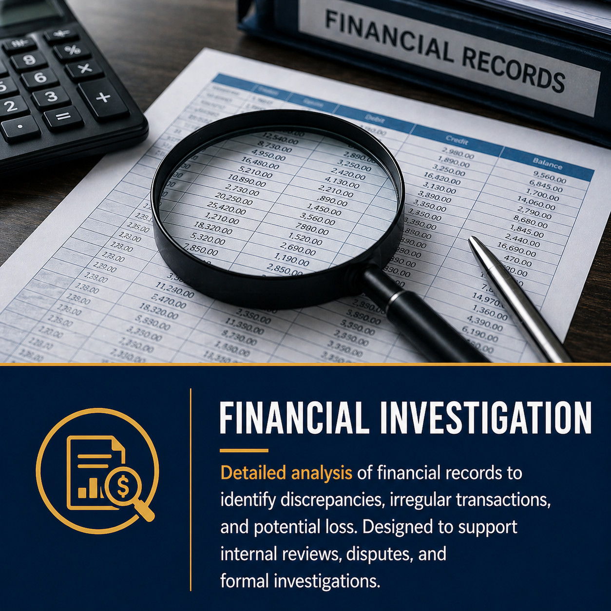 Financial Investigation